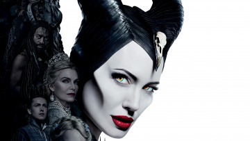 Картинка maleficent +mistress+of+evil+ 2019 кино+фильмы +mistress+of+evil мишель пфайффер анджелина джоли фэнтези постер малефисента владычица тьмы