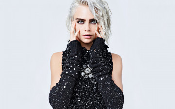 Картинка девушки cara+delevingne портрет