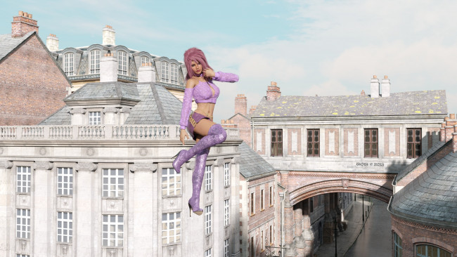 Обои картинки фото 3д графика, фантазия , fantasy, девушка, взгляд, фон