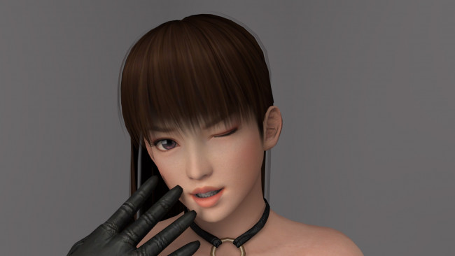 Обои картинки фото 3д графика, портрет , portraits, фон, девушка, взгляд