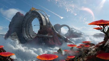 Картинка фэнтези иные+миры +иные+времена мир фантастика инопланетный иной планета другой измерение космос