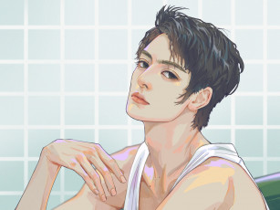 Картинка wang+hao+xuan рисованное люди ван хаосюань wang hao xuan