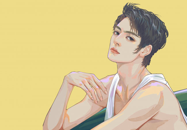 Обои картинки фото wang hao xuan, рисованное, люди, ван, хаосюань, wang, hao, xuan