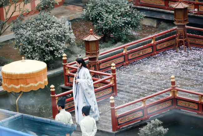 Обои картинки фото кино фильмы, yu gu yao, ши, ин, адепты, двор