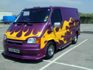 Картинка ford transit автомобили