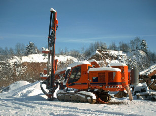 обоя tamrock, техника, строительная