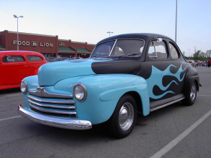 Картинка 1948 ford coupe classic автомобили