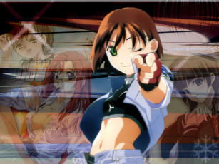 обоя аниме, starship, girl, yamamoto, yohko