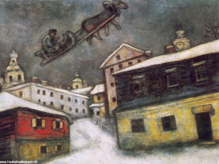 Картинка марк шагал рисованные