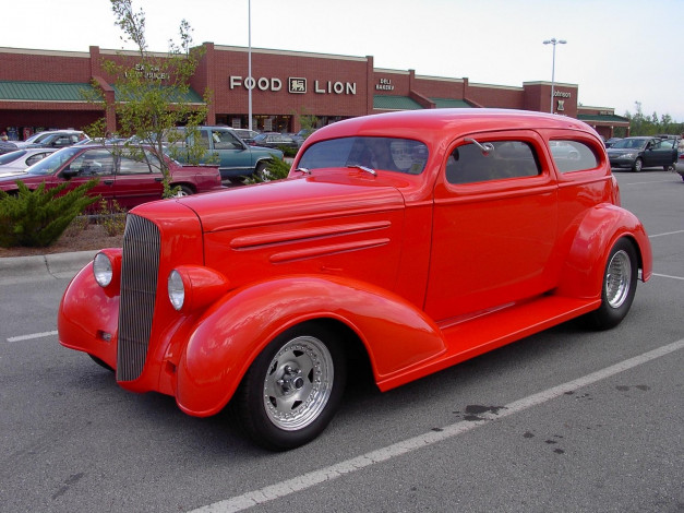 Обои картинки фото 1936, chevrolet, sedan, classic, автомобили, hotrod, dragster