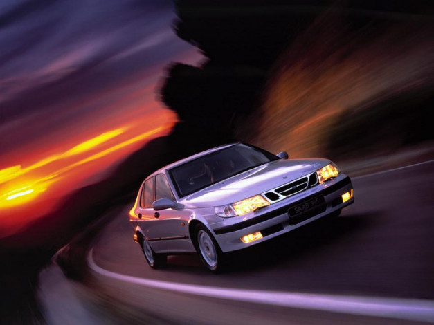 Обои картинки фото автомобили, saab