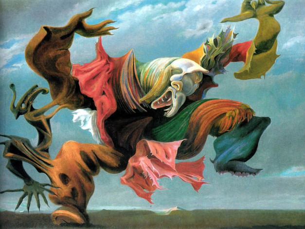 Обои картинки фото the, fireside, angel, рисованные, max, ernst