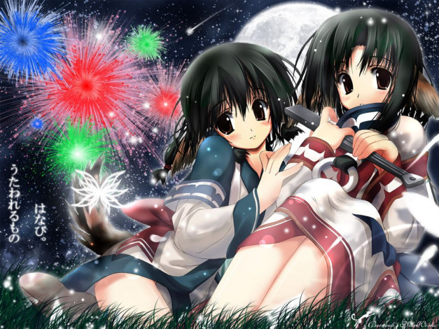 Обои картинки фото аниме, utavarerumono