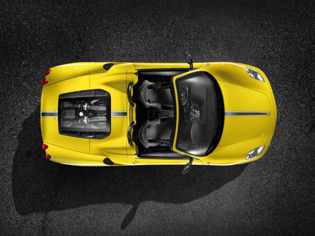 Обои картинки фото ferrari, scuderia, spider, 16m, 2009, автомобили