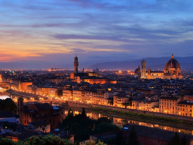 Обои картинки фото города, флоренция, италия