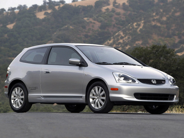 Обои картинки фото сivic, door, автомобили, honda