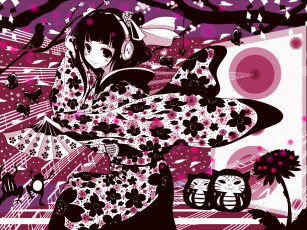 Картинка аниме headphones instrumental