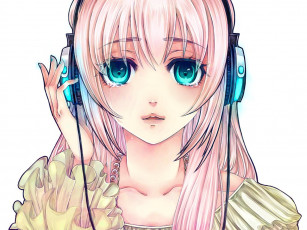 Картинка аниме headphones instrumental