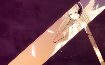 Картинка аниме headphones instrumental