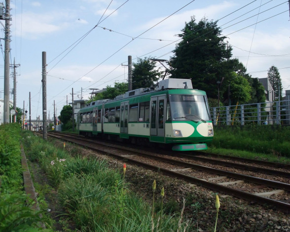 Обои картинки фото техника, трамваи