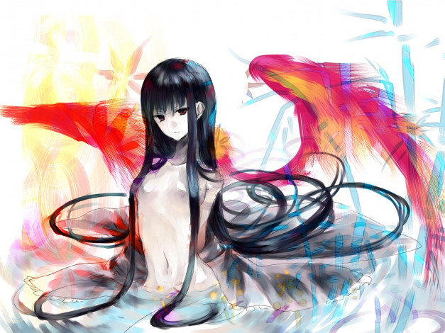 Обои картинки фото аниме, angels, demons