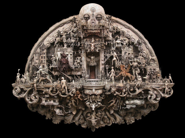 Обои картинки фото разное, рельефы, статуи, музейные, экспонаты