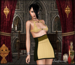 Картинка 3д графика people люди девушка