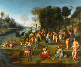 Картинка lorenzo costa рисованные изабелла в королевстве любви