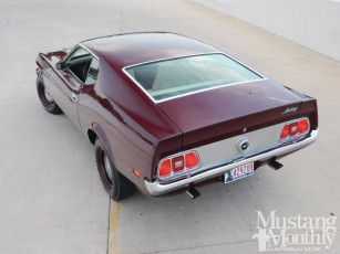 Картинка 1971 sjc sports roof built to race автомобили mustang