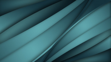 Картинка 3д графика abstract абстракции синий линии волны