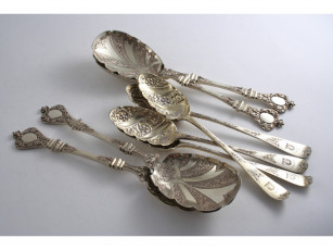 обоя разное, посуда, столовые, приборы, кухонная, утварь, ложки, серебро