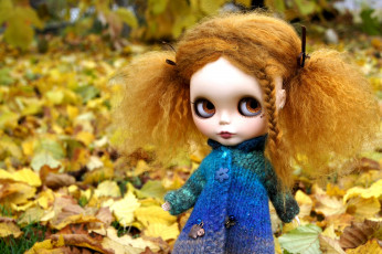 Картинка разное игрушки осень кукла