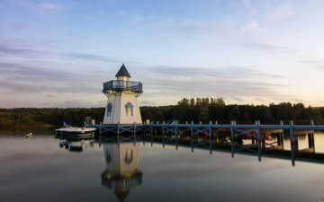 Картинка франция пикардия шамуй природа маяки маяк море