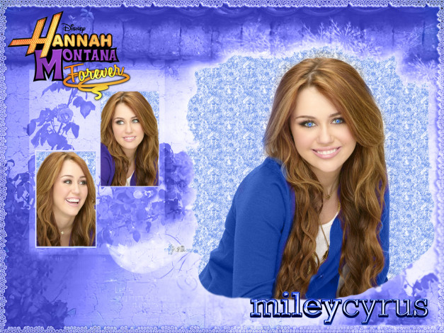 Обои картинки фото hannah, montana, forever, кино, фильмы, певица, майли, рэй, сайрус, актриса