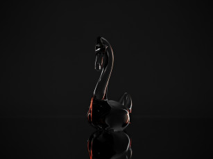 Картинка 3д графика animals животные утка