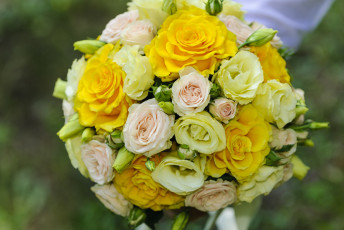 Картинка цветы букеты композиции розы эустома