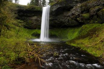 обоя природа, водопады, поток, вода