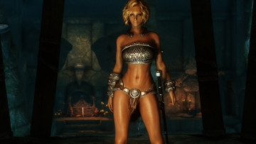 Картинка 3д графика fantasy фантазия доспехи девушка