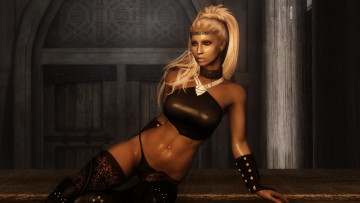 Картинка 3д графика people люди взгляд девушка блондинка