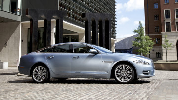 Картинка jaguar xj автомобили land rover ltd легковые класс-люкс великобритания