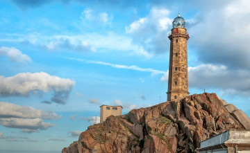 Картинка природа маяки скала маяк