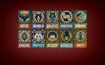 Картинка рисованные минимализм животные