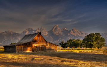 Картинка природа пейзажи постройка