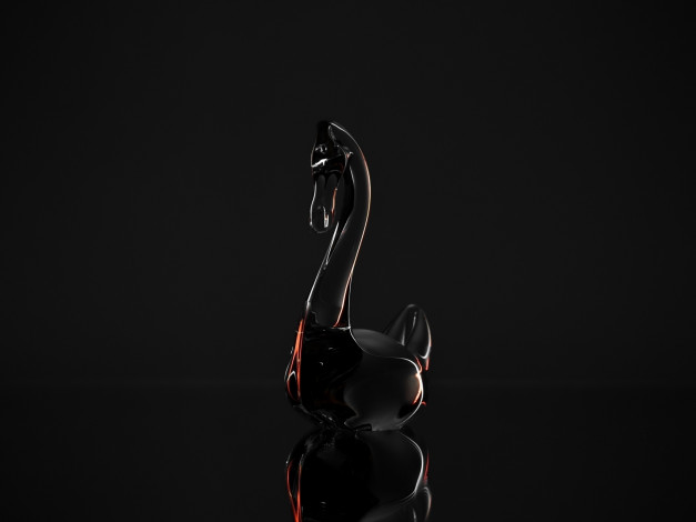 Обои картинки фото 3д, графика, animals, животные, утка