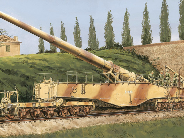 Обои картинки фото рисованные, армия, ствол