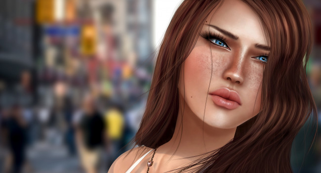 Обои картинки фото 3д, графика, portraits, портрет, лицо