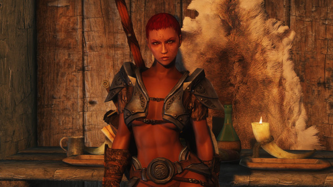 Обои картинки фото 3д, графика, amazon, амазонки, рог, доспехи, девушка, свеча