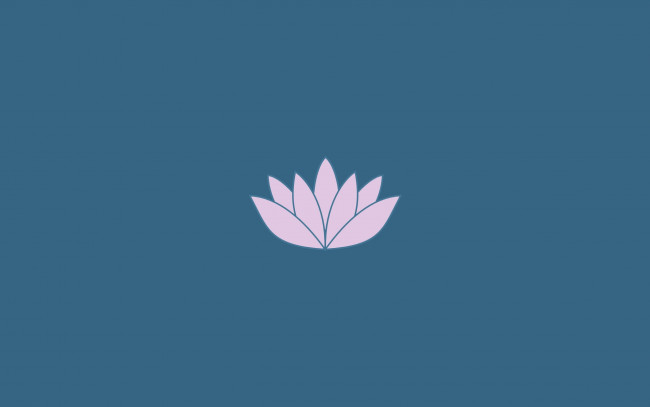 Обои картинки фото рисованные, минимализм, лепестки