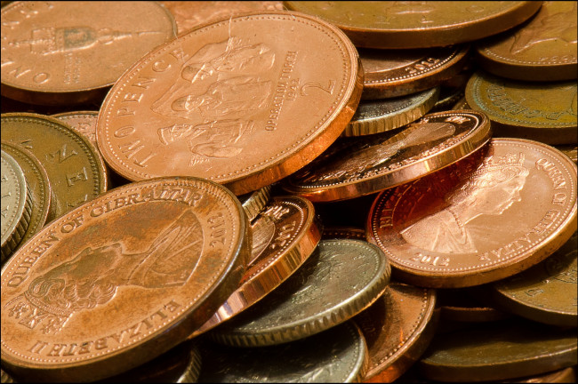 Обои картинки фото разное, золото, купюры, монеты