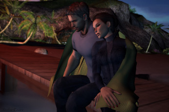 Картинка 3д+графика люди+ people девушка мужчина